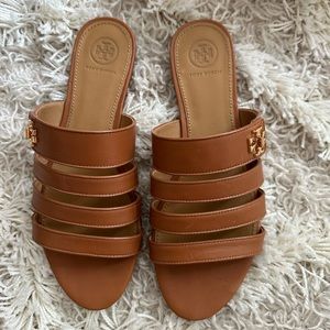 Tory Birch Kira Multiband Sandal Calf Patent